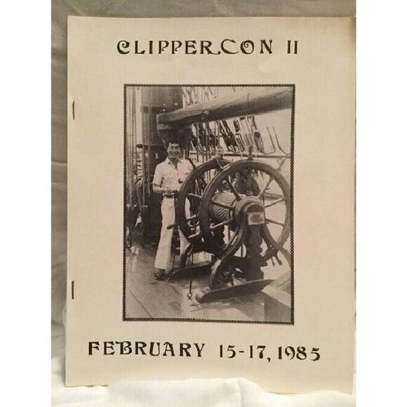 Vtg 1985 Clippercon II Star Trek Sci Fi Convention Sz XL Single Stitch T Shirt - Picture 9 of 10